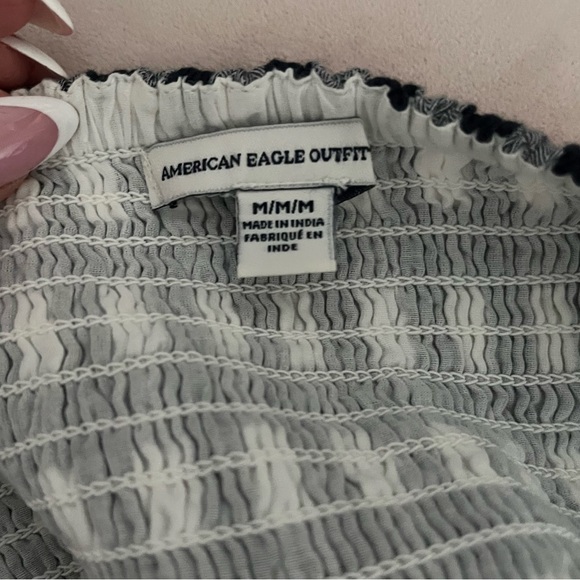 American Eagle plaid romper in a size medium! - Picture 4 of 4